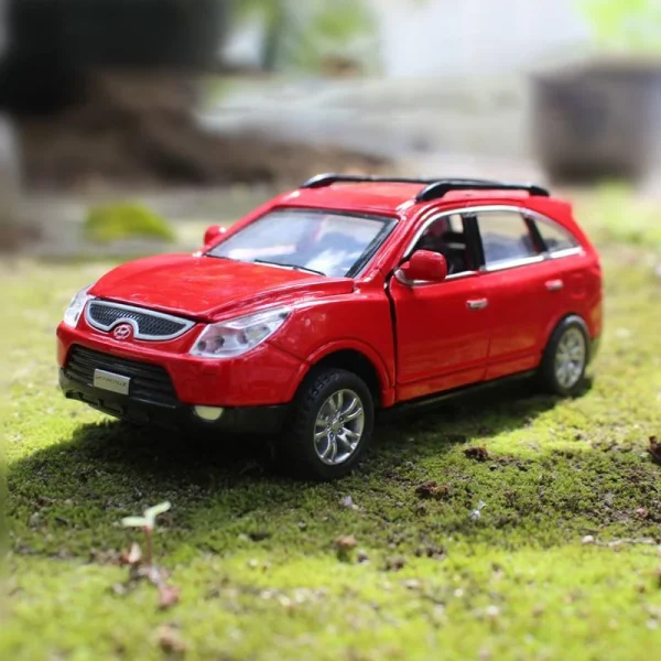 1:32 Scale New Hyundai Veracruz Sport SUV Car With Pull Back Sound Light Children Gift Collection Diecast Toy Model - Image 3