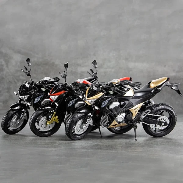 1:12 Kawasaki Z800 Alloy Die Cast Motorcycle Model Toy Vehicle Collection Autobike Shork-Absorber Off Road Autocycle Toys Car - Image 3