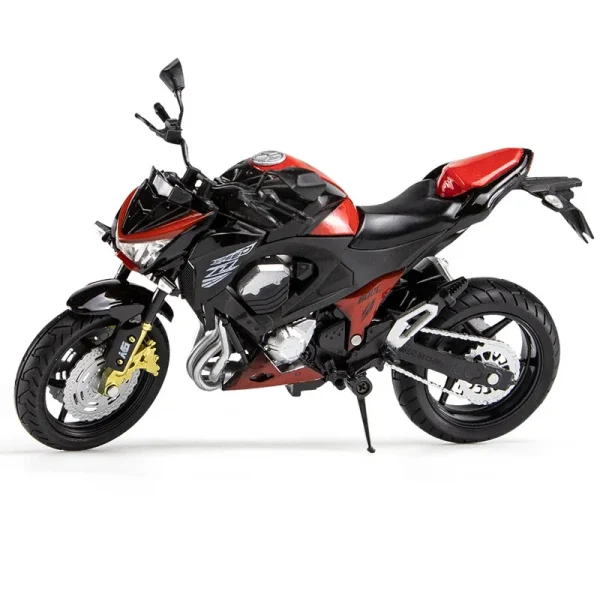 1:12 Kawasaki Z800 Alloy Die Cast Motorcycle Model Toy Vehicle Collection Autobike Shork-Absorber Off Road Autocycle Toys Car - Image 5