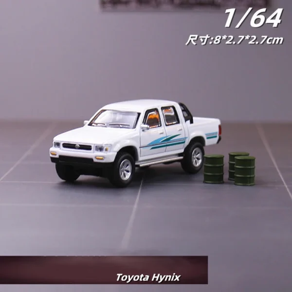 1:64 Hilux 1993 Alloy Car Diecasts & Toy Vehicles Car Model Miniature Scale Model Car For Children