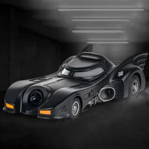 1:24 Batmobile Bat 1989 Alloy Car Diecasts & Toy Vehicles Car Model Sound and light Pull back Car Toys For Kids Gifts