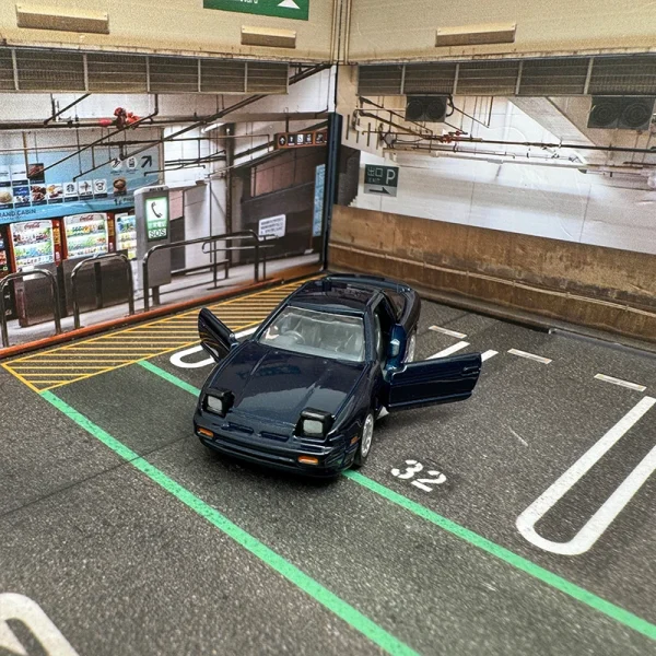 TOMY NISSAN 180SX 6# JDM Alloy Car Diecasts & Toy Vehicles Car Model Miniature Scale Model Car For Children - Image 6