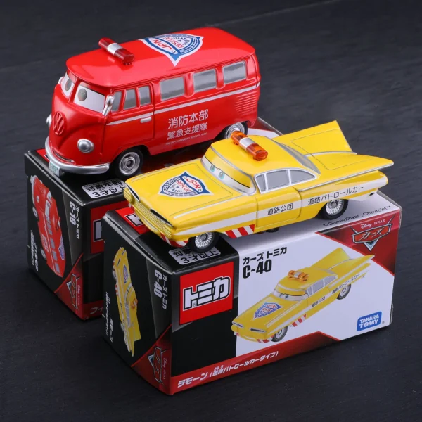 Takara Tomy Cars Fillmore Ramone Lightning McQueen Alloy car model die-casting collection gift children's gift toys
