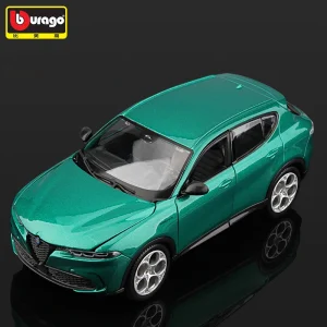 Bburago 1:24 Alfa Romeo Tonale Alloy Car Diecasts & Toy Vehicles Car Model Miniature Scale Model Car Toy For Children