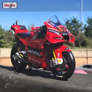 Maisto 1/6 Ducati Desmosedici GP #63 Motorcycle Model Toy Vehicle Collection Autobike Shork-Absorber Off Road Autocycle Toy Car