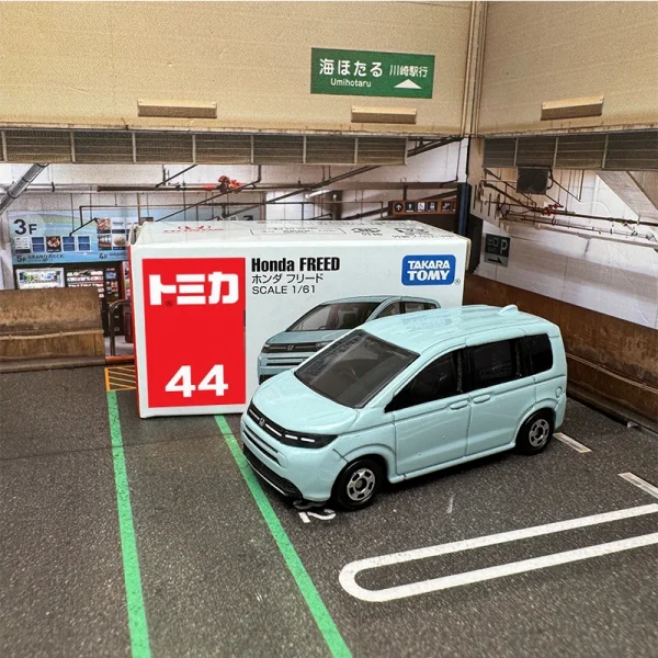TOMY HONDA FREED MPV 44# Alloy Car Diecasts & Toy Vehicles Car Model Miniature Scale Model Car For Children - Image 7