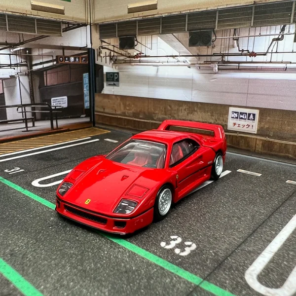 TOMY Ferrari F40 Supercar Alloy Car Diecasts & Toy Vehicles Car Model Miniature Scale Model Car For Children - Image 4