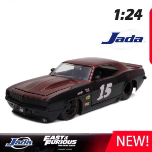 JADA 1:24 Chevrolet Camaro 1969 Alloy Car Diecasts & Toy Vehicles Car Model Miniature Scale Model Car For Children