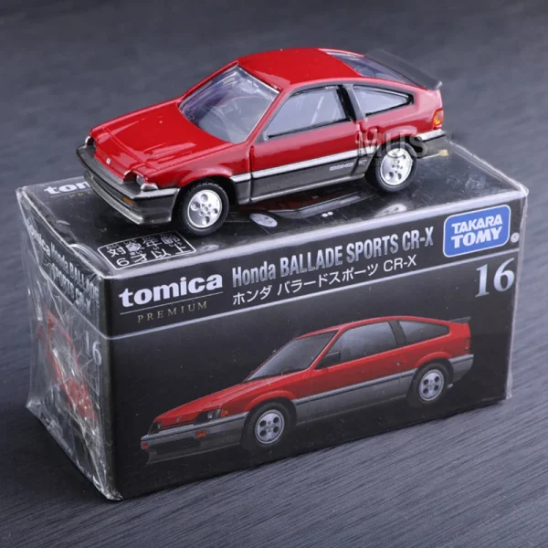 TOMY Honda BALLADE SPORTS CR-X Alloy Car Diecasts & Toy Vehicles Car Model Miniature Scale Model Car For Children