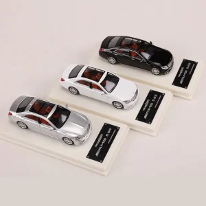 Fine Works 1:64 S65 W222 Alloy Car Diecasts & Toy Vehicles Car Model Miniature Scale Model Car For Children