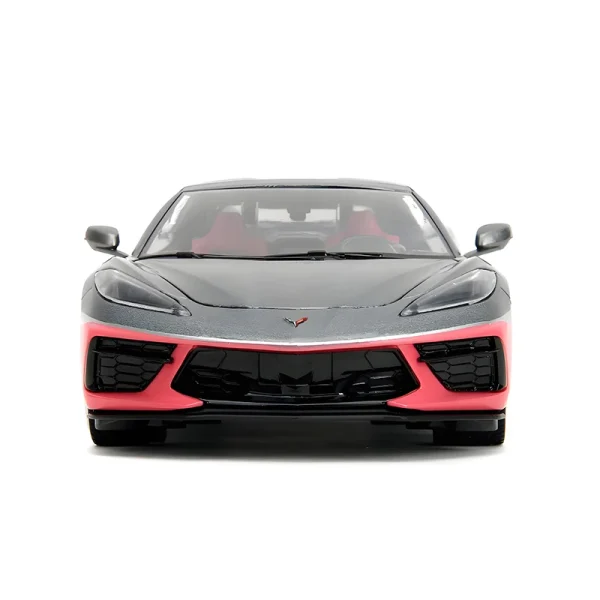 JADA 1:24 CORVETTE 2020 Alloy Car Diecasts & Toy Vehicles Car Model Miniature Scale Model Car Toys For Children - Image 4
