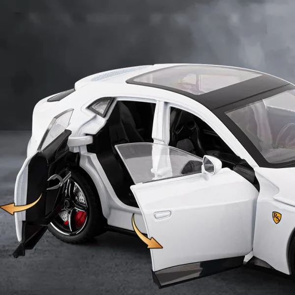 1:22 Purosangue SUV Alloy Car Diecasts & Toy Vehicles Metal Toy Car Model Sound and light Collection Kids Toy - Image 5