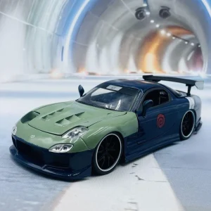 JADA 1:24 Mazda RX7 Alloy Car Diecasts & Toy Vehicles Car Model Miniature Scale Model Car For Children