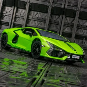 1:24 Lamborghini Revuelto Supercar Alloy Car Model Sound and Light Children’s Toy Collectibles Birthday gift