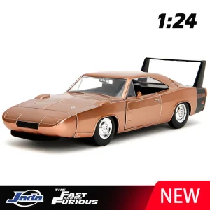 JADA 1:24 Fast & Furious 1969 Charger Daytona Alloy Car Diecasts & Toy Vehicles Car Model Miniature Scale Model Car For Children