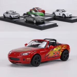 DCT 1/64 Mazda MX5 MX-5 Alloy Racing Car Diecasts & Toy Vehicles Car Model Miniature Scale Model Car For Children