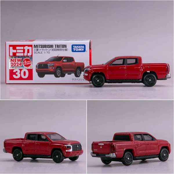 TOMY MITSUBISHI TRITON Pickup Alloy Car Diecasts & Toy Vehicles Car Model Miniature Scale Model Car For Children - Image 6