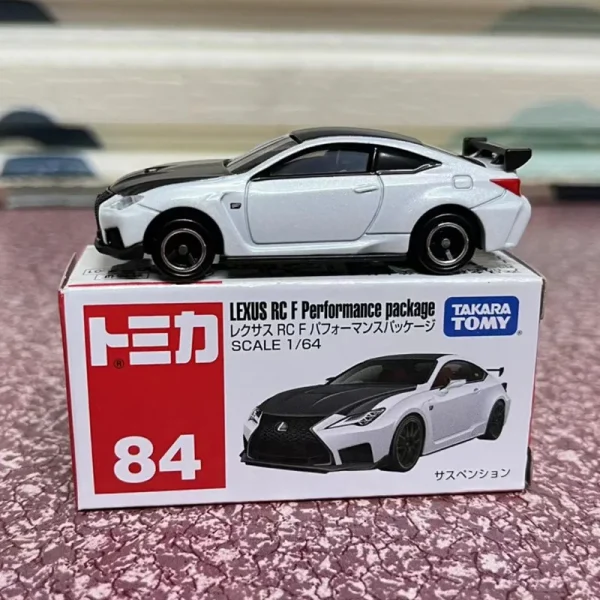 TOMY LEXUS RC F Performance Package Alloy Car Diecasts & Toy Vehicles Car Model Miniature Scale Model Car For Children - Image 3