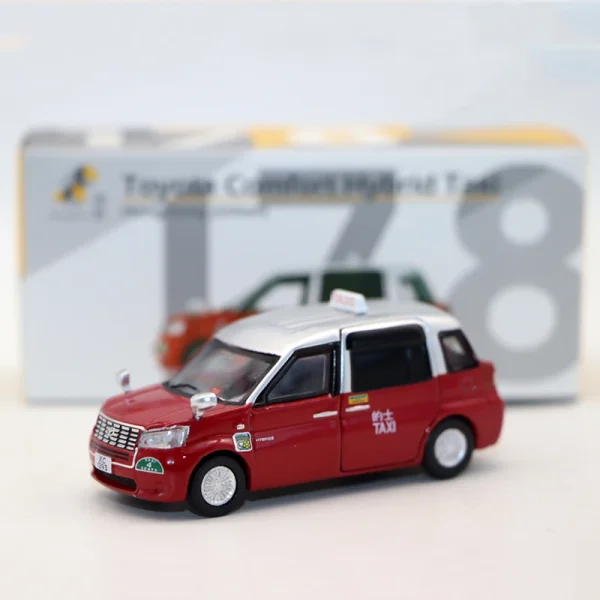Tiny 1:64 Comfort Hybrid TAXI Alloy Car Diecasts & Toy Vehicles Car Model Miniature Scale Model Car For Children
