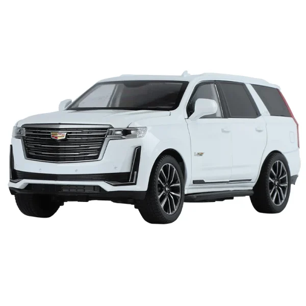 1:24 Escalade SUV Alloy Die Cast Toy Car Model Sound and Light Children's Toy Collectibles Birthday gift - Image 4