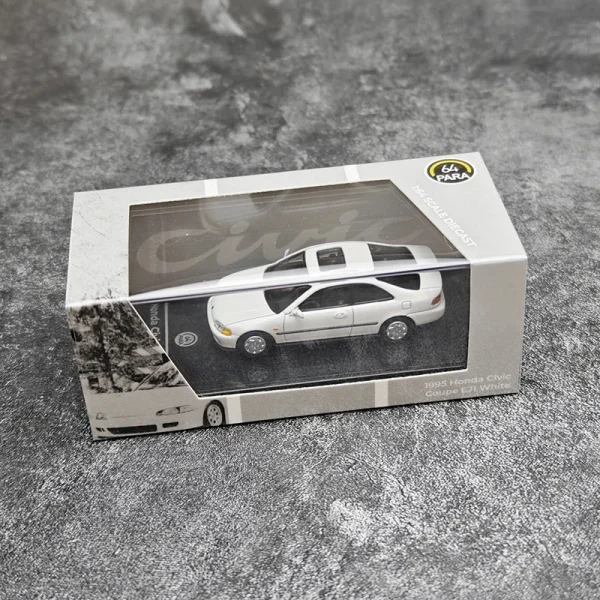 PARA 1:64 Civic Coupe EJ1 1995 Alloy Car Diecasts & Toy Vehicles Car Model Miniature Scale Model Car Toys For Children - Image 2