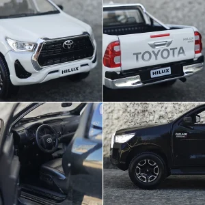 Maisto 1:27 Toyota Hilux Pickup Alloy Diecasts & Toy Vehicles Car Model Miniature Scale Model Car Toy For Children