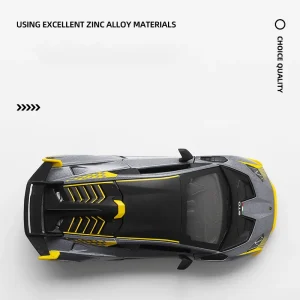 1:32 Lamborghini Huracan STO Supercar Alloy Diecasts & Toy Vehicles Metal Toy Car Model Sound and light Collection Kids Toy