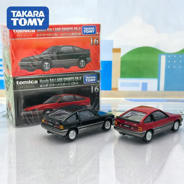 TOMY Honda BALLADE SPORTS CR-X Alloy Car Diecasts & Toy Vehicles Car Model Miniature Scale Model Car For Children - Image 4