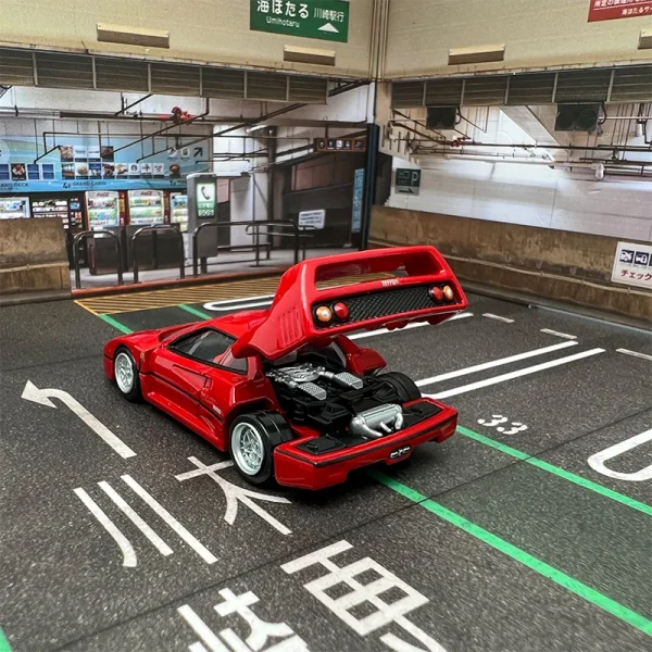 TOMY Ferrari F40 Supercar Alloy Car Diecasts & Toy Vehicles Car Model Miniature Scale Model Car For Children - Image 3