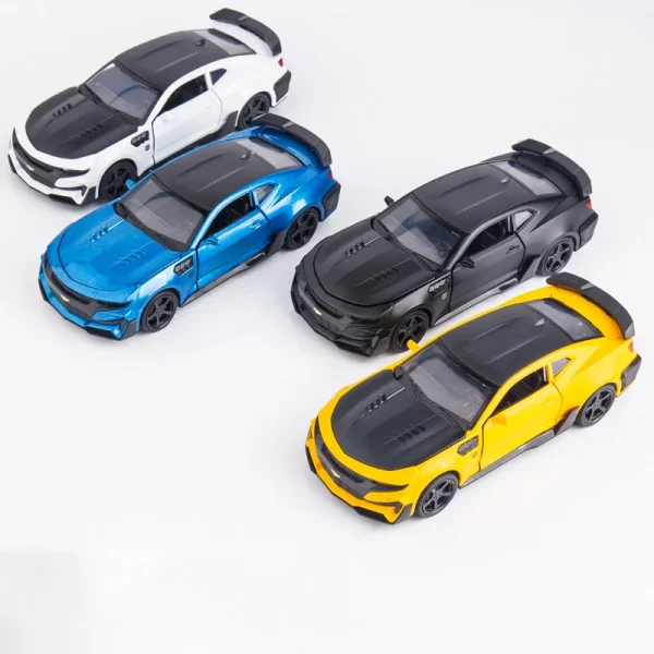 1:32 Camaro Alloy Car Diecasts & Toy Vehicles Car Model Sound and light Pull back Car Toys For Kids Gifts - Image 5