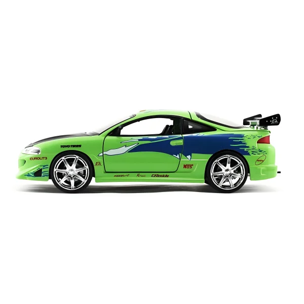 JADA 1:24 Fast & Furious Brian Eclipse Alloy Car Diecasts & Toy Vehicles Car Model Miniature Scale Model Car For Children - Image 5