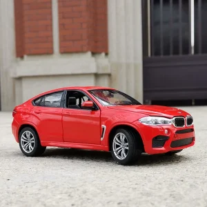 1:24 BMW X6M SUV Alloy Car Diecasts & Toy Vehicles Car Model Miniature Scale Model Car Toys For Children