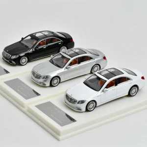 Fine Works 1:64 S65 W222 Alloy Car Diecasts & Toy Vehicles Car Model Miniature Scale Model Car For Children