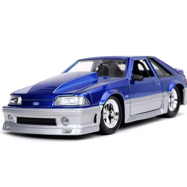 JADA 1:24 Ford Mustang GT 1989 Alloy Car Diecasts & Toy Vehicles Car Model Miniature Scale Model Car For Children - Image 8