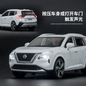1:32 Nissan X-Trail SUV Alloy Car Diecasts & Toy Vehicles Car Model Sound and light Car Toys For Kids Gifts