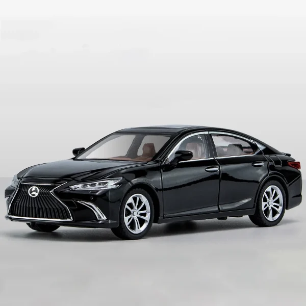 1:24 ES300 Alloy Car Die-casting Model Sound and Light Car Model Toy Collection Children gift - Image 2
