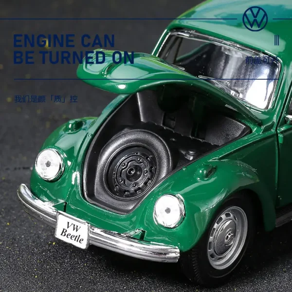 Maisto 1:24 Beetle Alloy Car Diecasts & Toy Vehicles Car Model Miniature Scale Model Car Toy For Children - Image 4