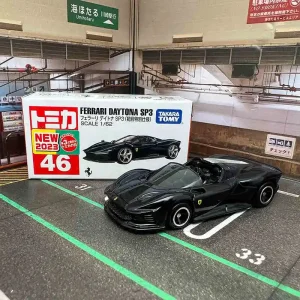 Takara Tomy Ferrari Daytona SP3 Supercar Alloy Car Diecasts & Toy Vehicles Car Model Miniature Scale Model Car For Children