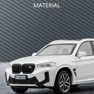 1:32 X3M X3 SUV 2025 Alloy Die Cast Toy Car Model Sound and Light Pull Back Children’s Toy Collectibles Birthday gift