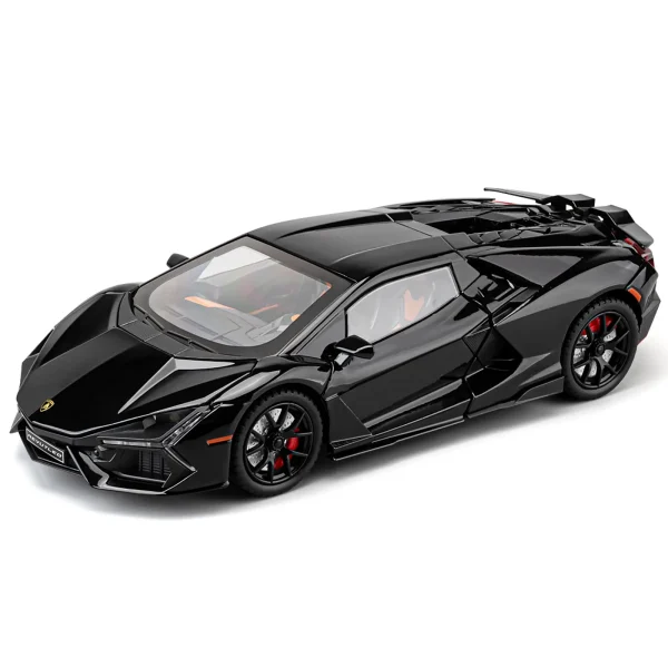 1:24 Lamborghini Revuelto Supercar Alloy Car Diecasts & Toy Vehicles Metal Toy Car Model Sound and light Collection Kids Toy - Image 6