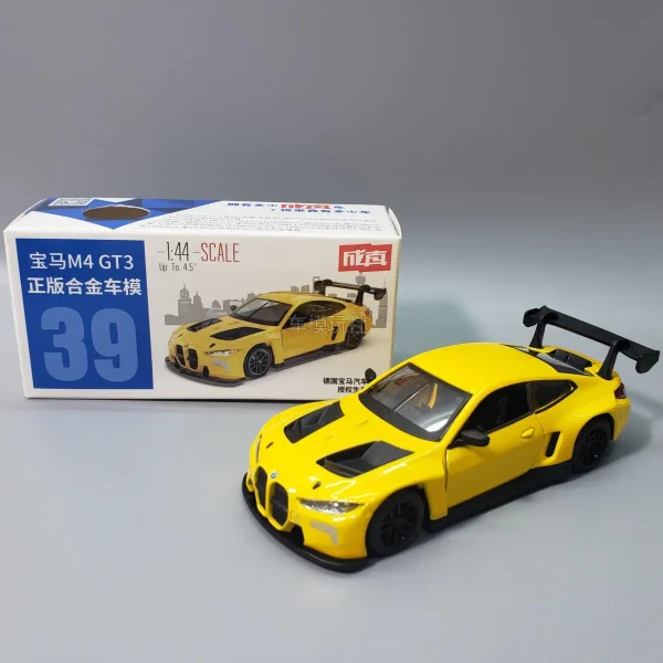 1:44 BMW M4 GT3 BMW M6 Supercar Alloy Car Diecasts & Toy Vehicles Car Model Miniature Scale Model Car For Children - Image 3