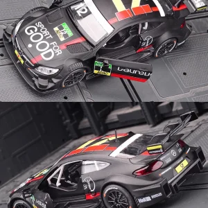 1:32 Mercedes-Benz C63 DTM Rally Car Alloy Car Die Cast Toy Car Model Sound and Light Children’s Toy Collectibles Birthday gift