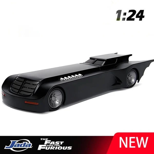 JADA 1:24 Batmobile Bat Alloy Car Diecasts & Toy Vehicles Car Model Miniature Scale Model Car For Children
