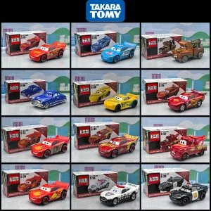 Takara Tomy Cars Lightning McQueen Jackson Storm Alloy car model die-casting collection gift giving classic children’s gift toys