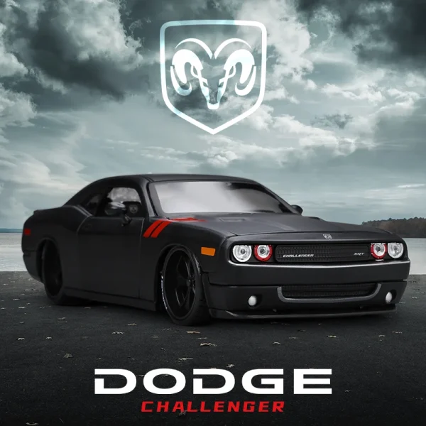 Maisto 1:24 Dodge Challenger 2008 Modified Muscle Car Alloy Car Diecasts & Toy Vehicles Car Model Toy For Children Gift