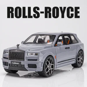 1:20 Rolls Royce Cullinan SUV Alloy Car Model Sound and Light Simulation Car Decoration Collection Child Toy Gift