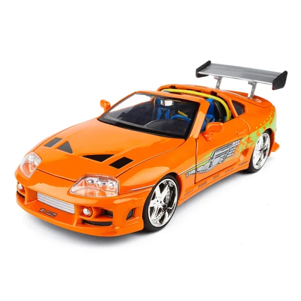 2021 New 1:24 Supra 1995 Toy Alloy Car Diecasts & Toy Vehicles Car Model Miniature Scale Model Car Toys For Children - Image 5