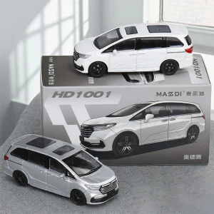 1:64 Honda Odyssey Alloy Car Diecasts & Toy Vehicles Car Model Miniature Scale Model Car For Children