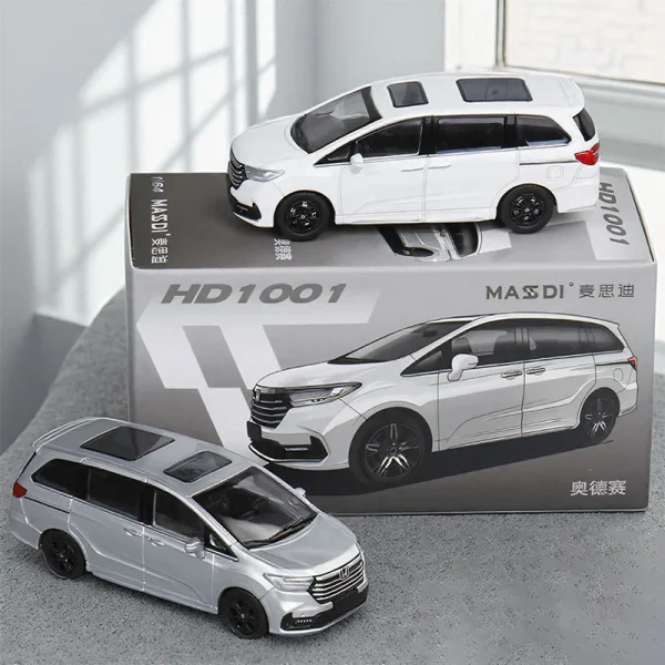 1:64 Honda Odyssey Alloy Car Diecasts & Toy Vehicles Car Model Miniature Scale Model Car For Children
