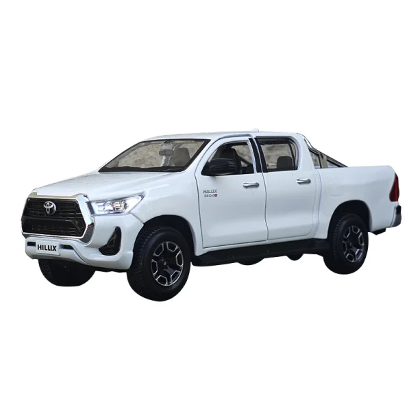 Maisto 1:27 Toyota Hilux Pickup Alloy Diecasts & Toy Vehicles Car Model Miniature Scale Model Car Toy For Children - Image 5